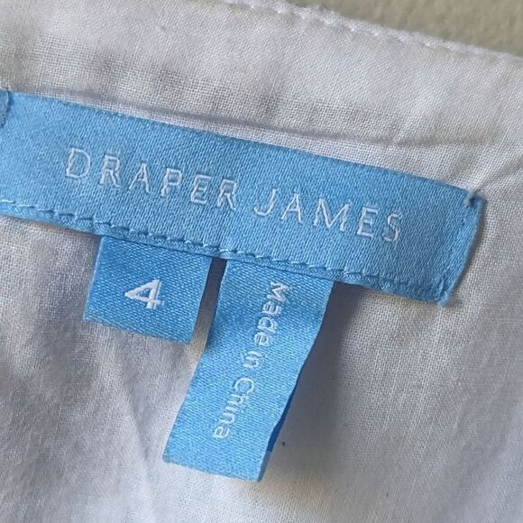 Draper James Seersucker Sleeveless Brystol Retro Summer Striped Dress Womens 4 - Picture 10 of 13